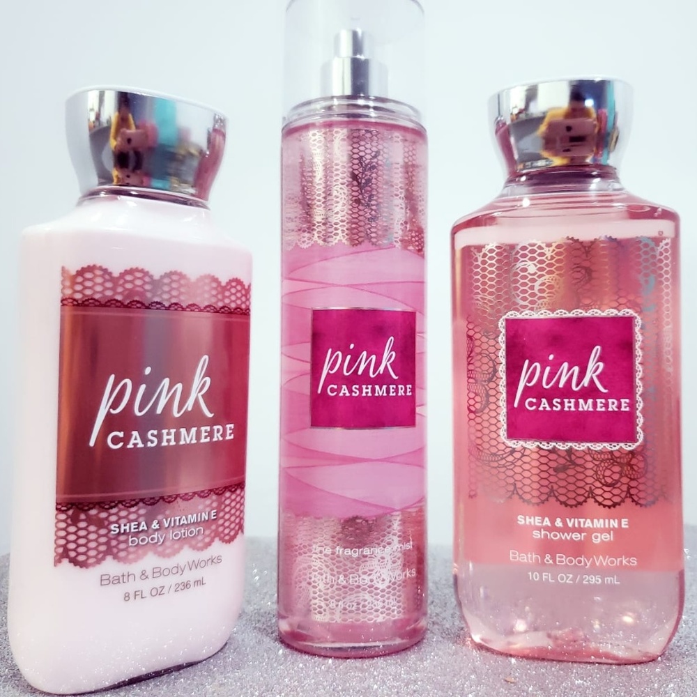 NEW BATH & BODY WORKS PINK CASHMERE 3